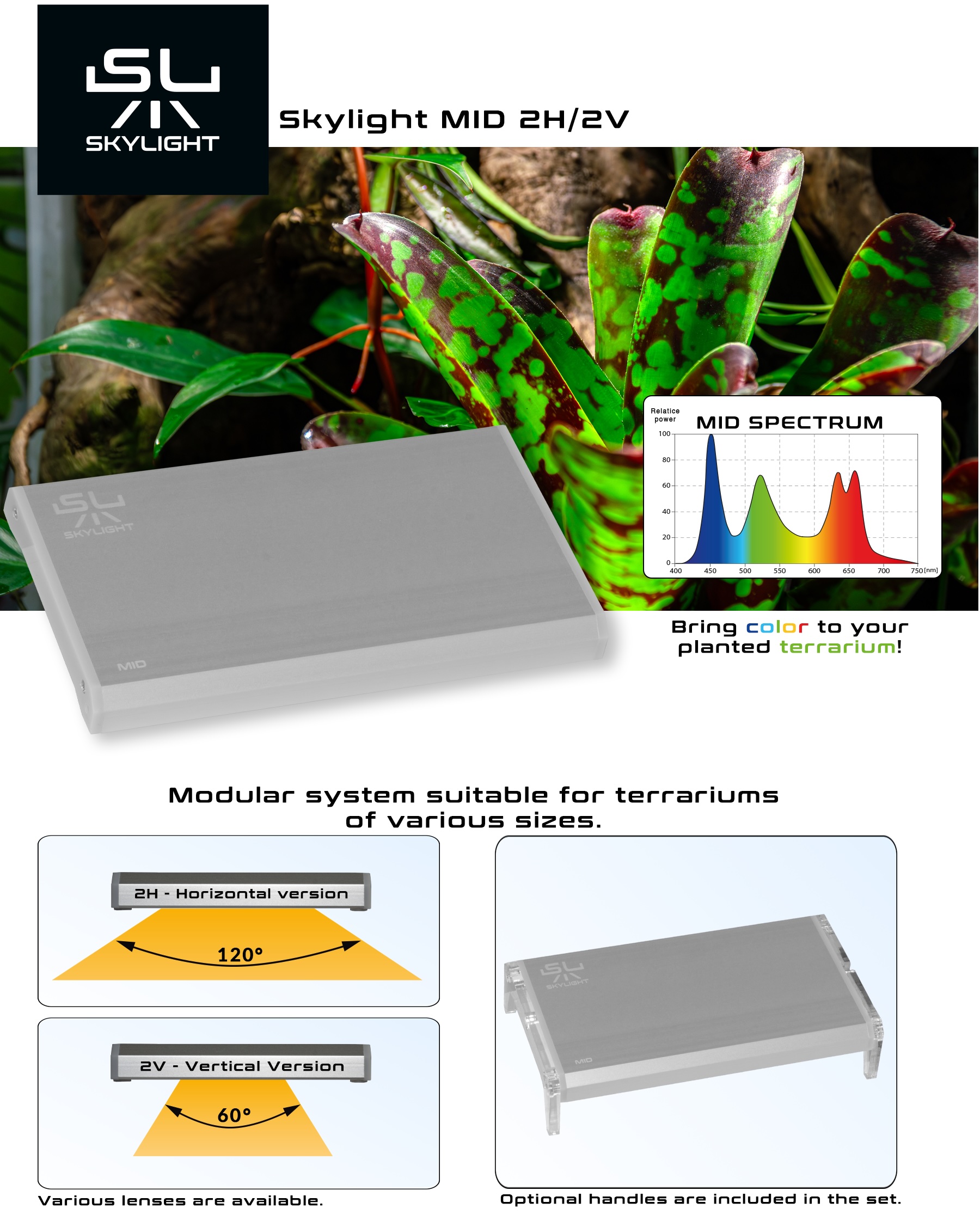 Skylight MID 2 – terraariovalaistus