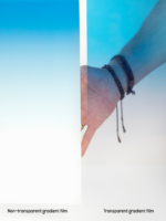 Lightground - nieprzejrzysta folia gradientowa do akwarium / terrarium - Obrázek 3