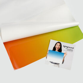 Lightground - Non-transparent gradient film for aquarium / terrarium