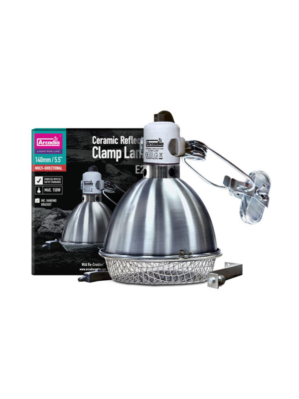 Arcadia Reptile Clamp Lamp Chrome